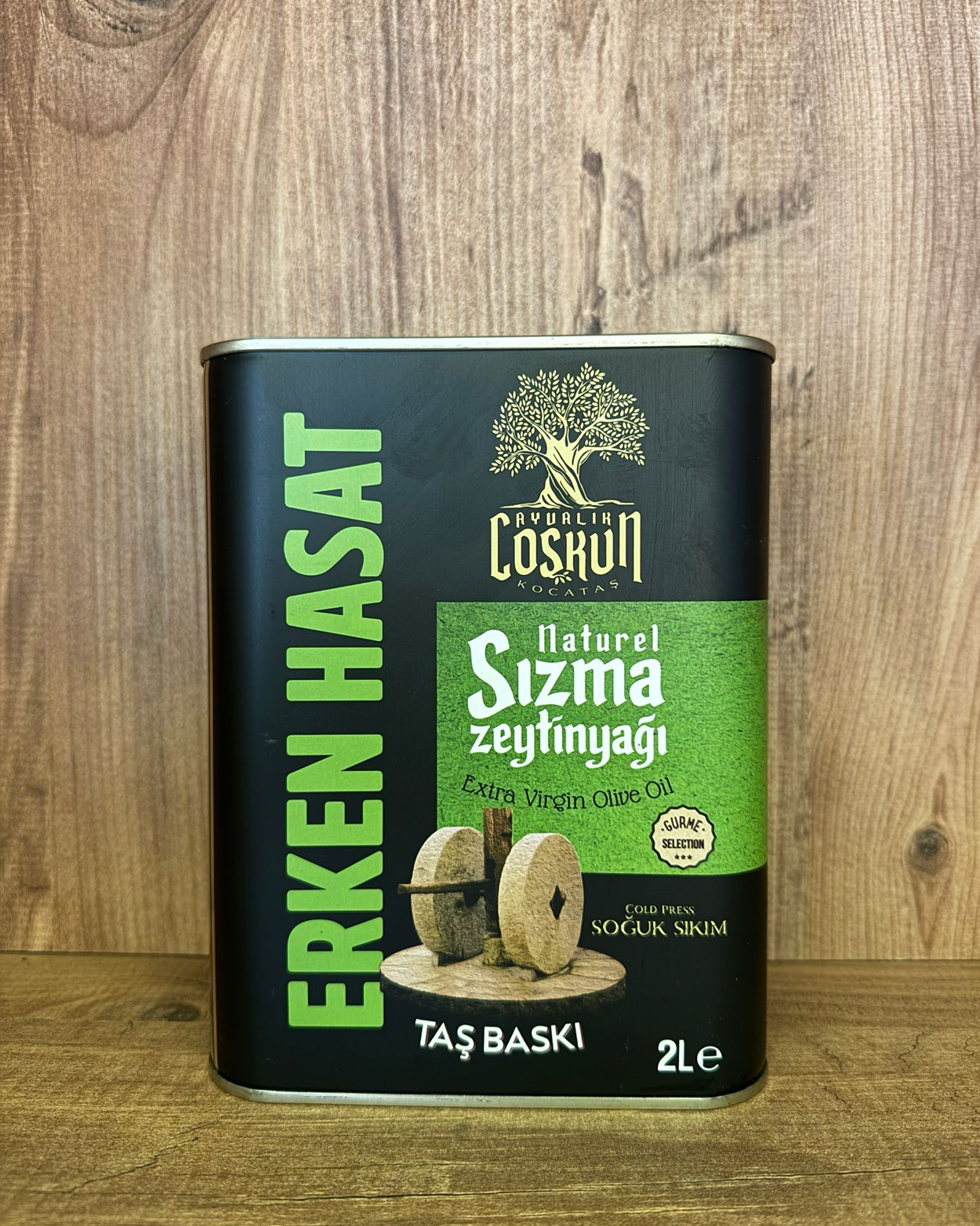 2 Litre Naturel Sızma Zeytinyağı