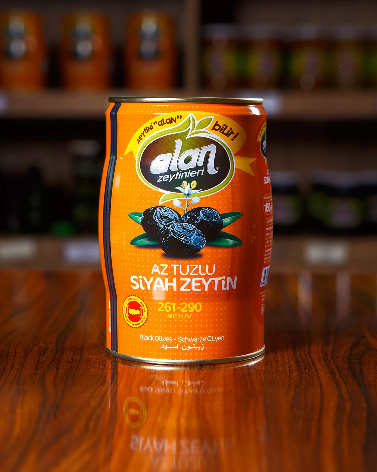 Az Tuzlu Siyah Zeytin 1150 GR
