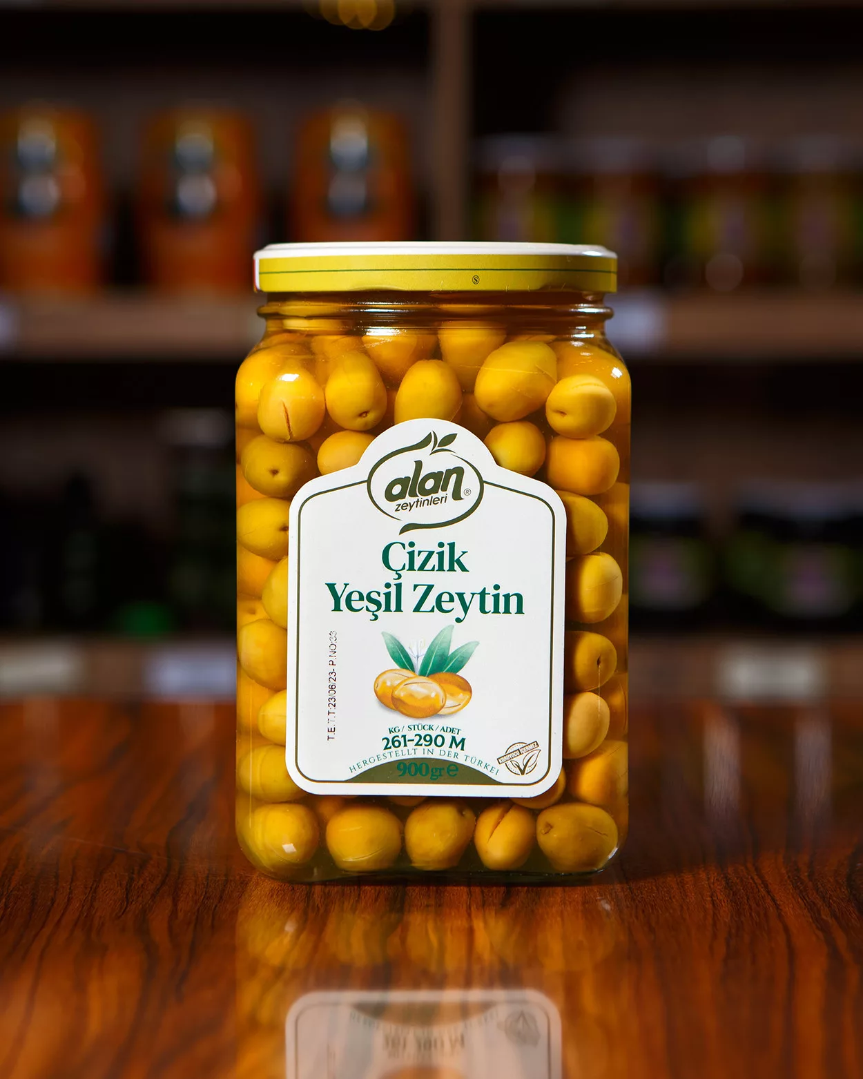 Çizik Yeşil Zeytin 900 GR