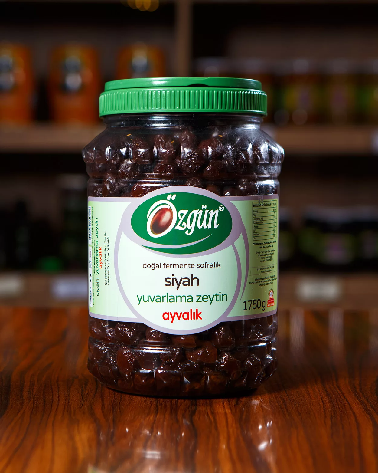 Siyah Yuvarlama Zeytin 1750 GR