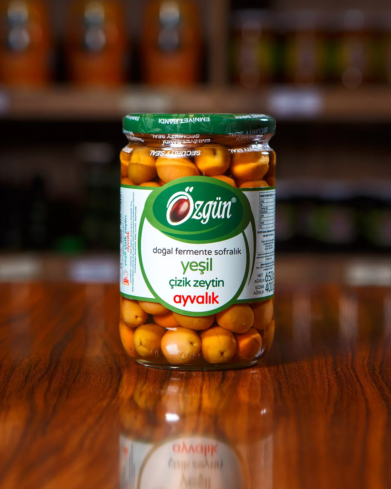Yeşil Çizik Zeytin 650 GR